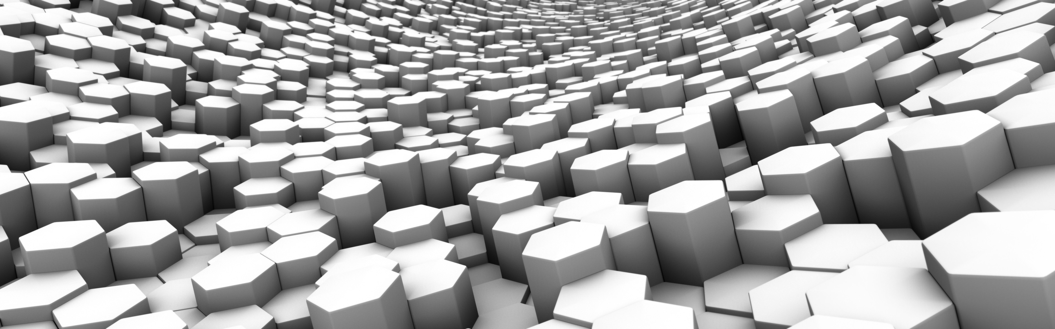 Abstract hexagonal pattern