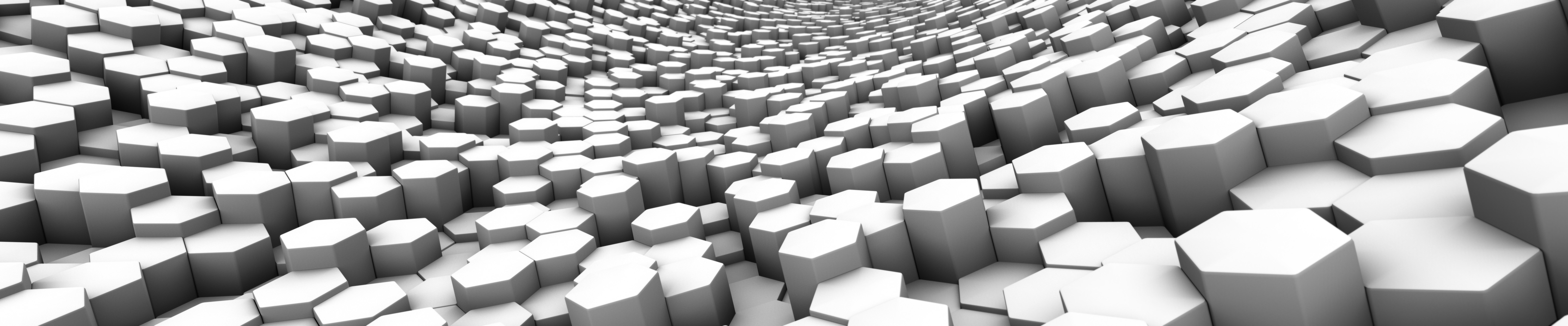 abstract hexagonal pattern