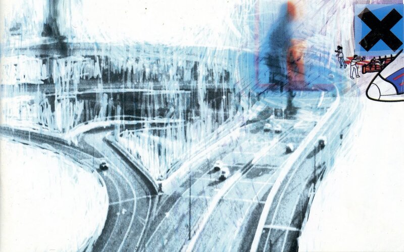 abstract highway artwork