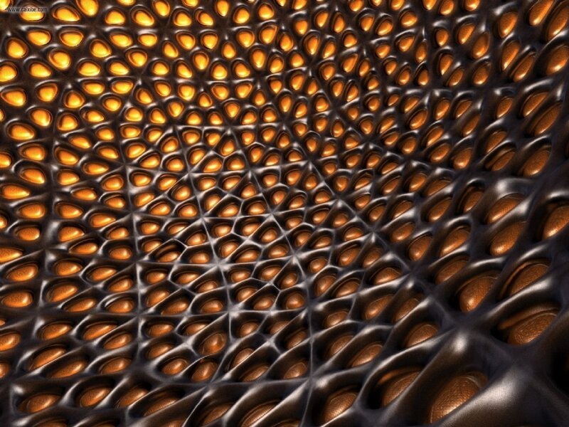 Abstract Honeycomb Structure