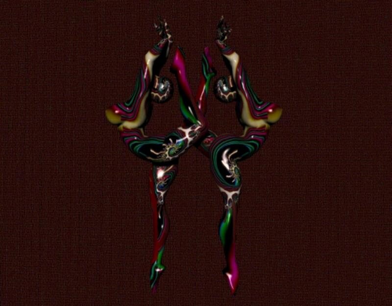 Abstract Humanoid Figures