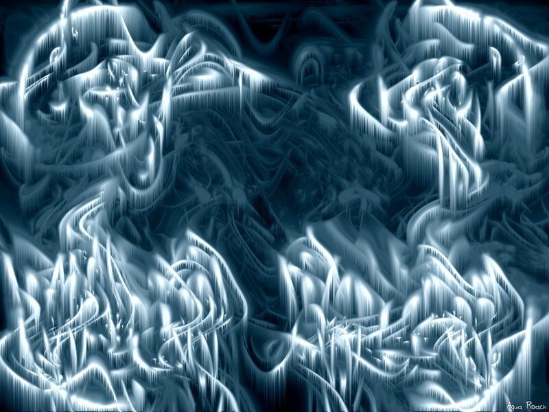 Abstract Icy Patterns