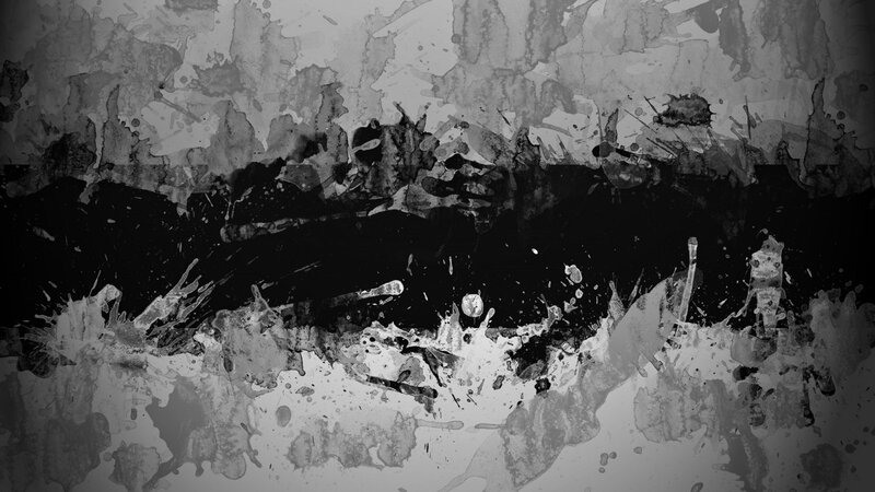 Abstract Ink Splatter — Black, Dramatic, Splatters