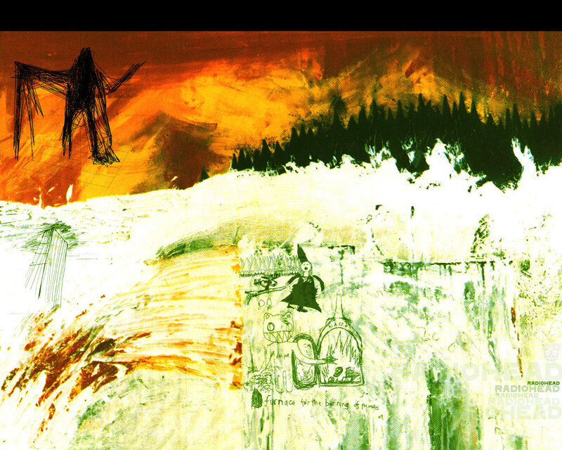 Abstract Landscape Drawing