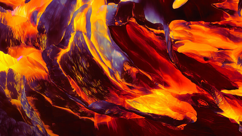Abstract Lava Flow