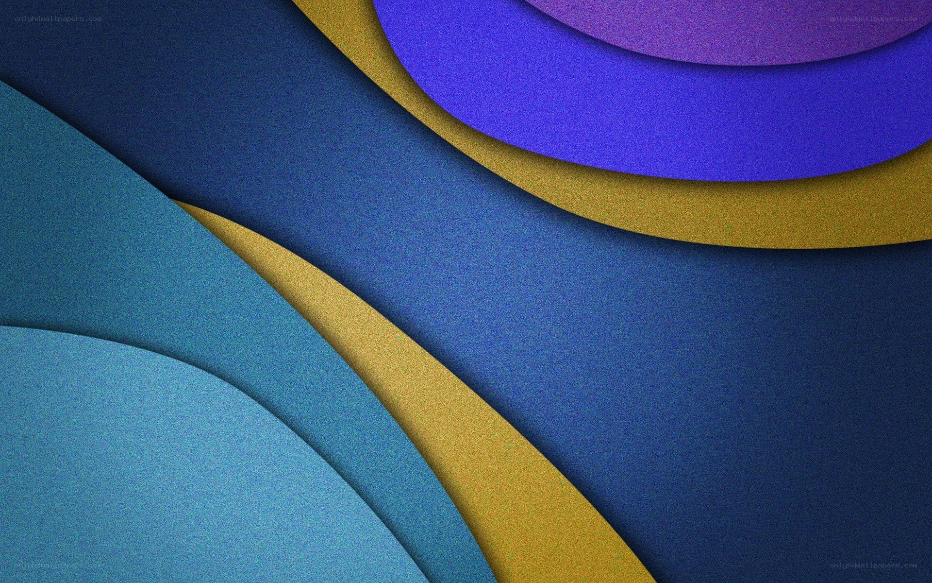 abstract layered color design