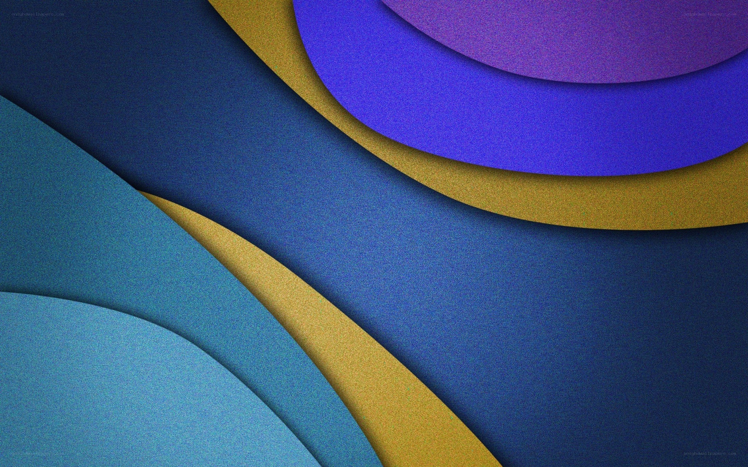 abstract layered color design