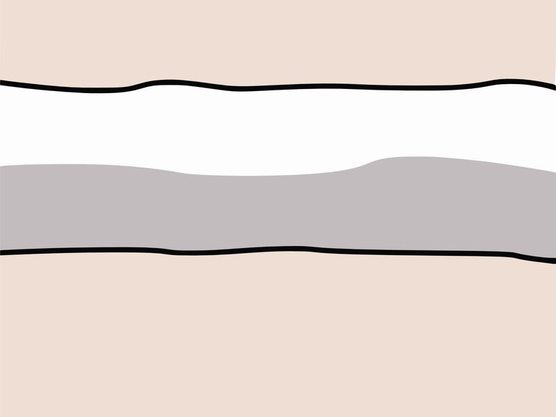 abstract layered shapes