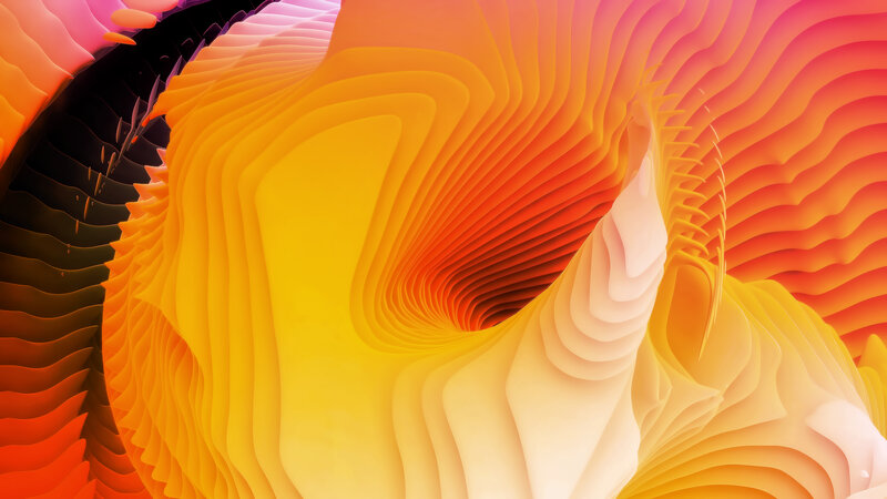 Abstract Layered Swirl