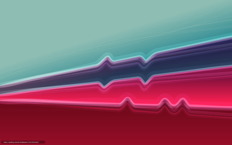 Abstract layered wave design
