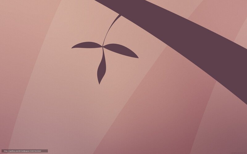 Abstract leaf design