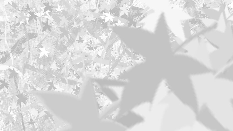 Abstract Leaf Pattern — White, Calm