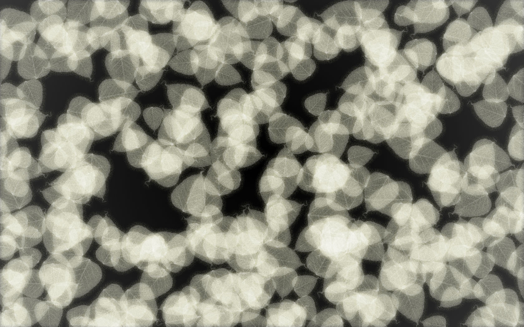 Abstract leaf patterns
