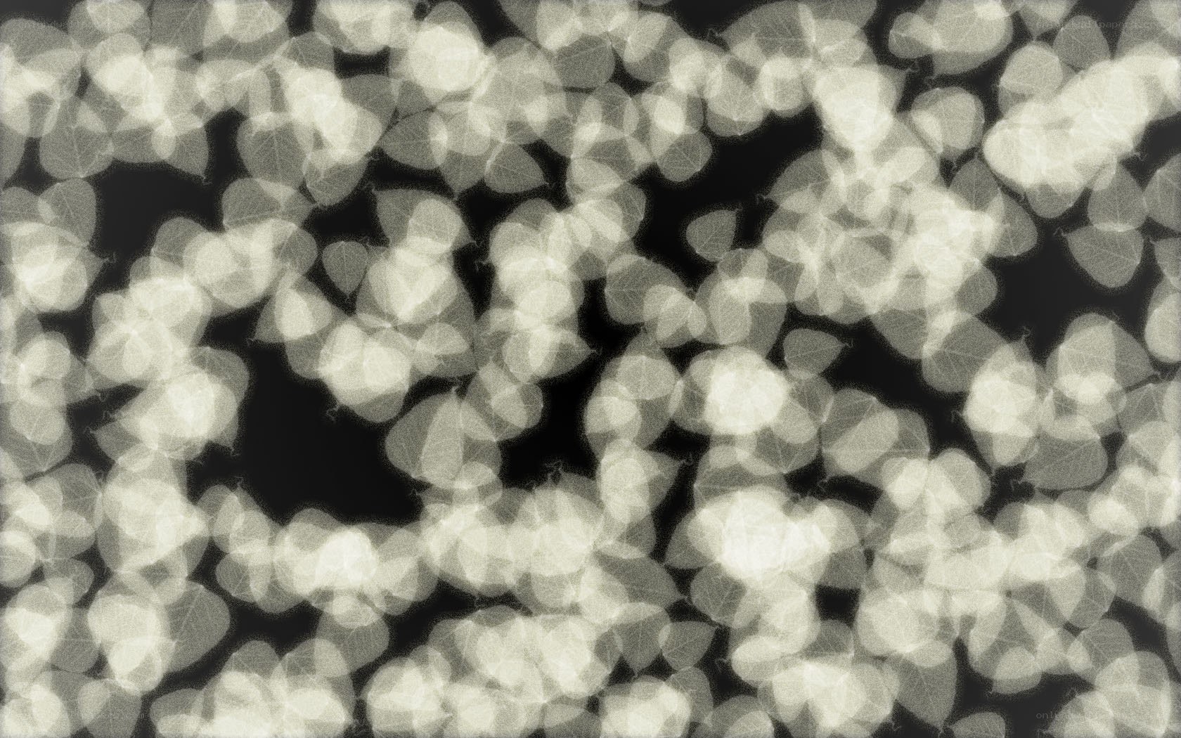 Abstract leaf patterns