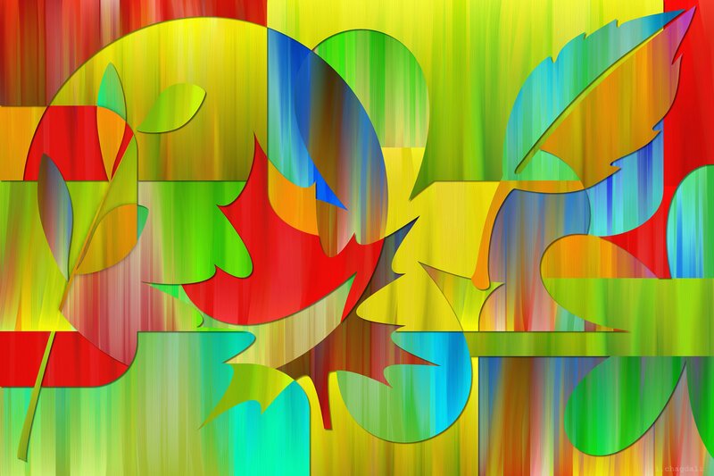 Abstract Leaf Shapes