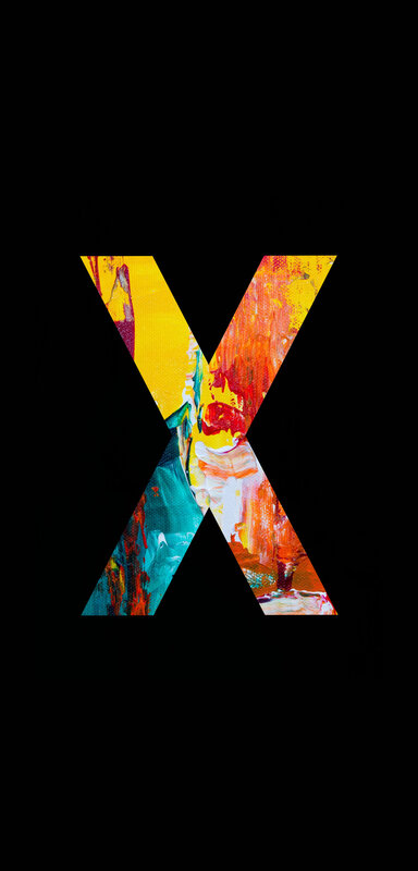 Abstract Letter X