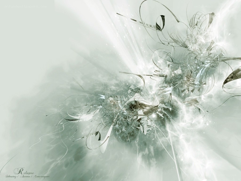 Abstract light and motion art
