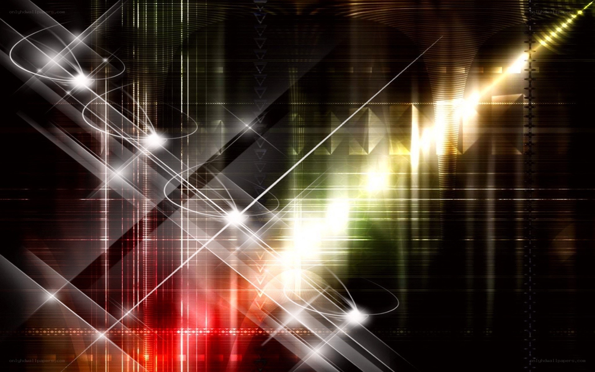Abstract light and motion background