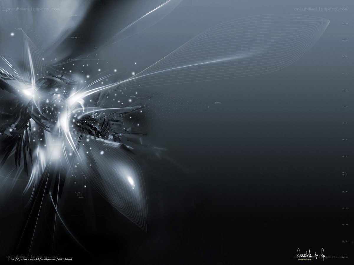 abstract light and motion