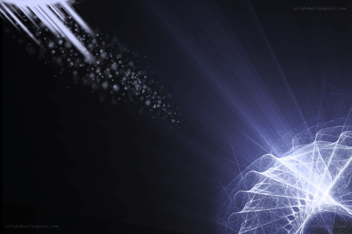 abstract light and particle design
