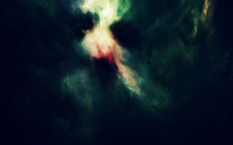 abstract light and smoke