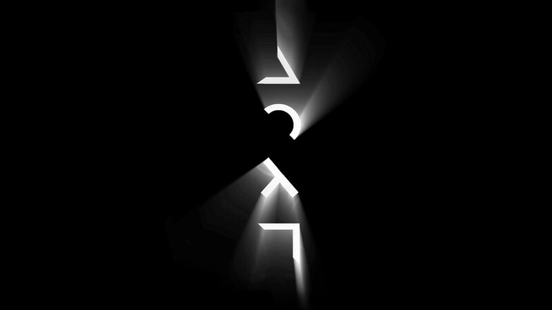 abstract light beam design