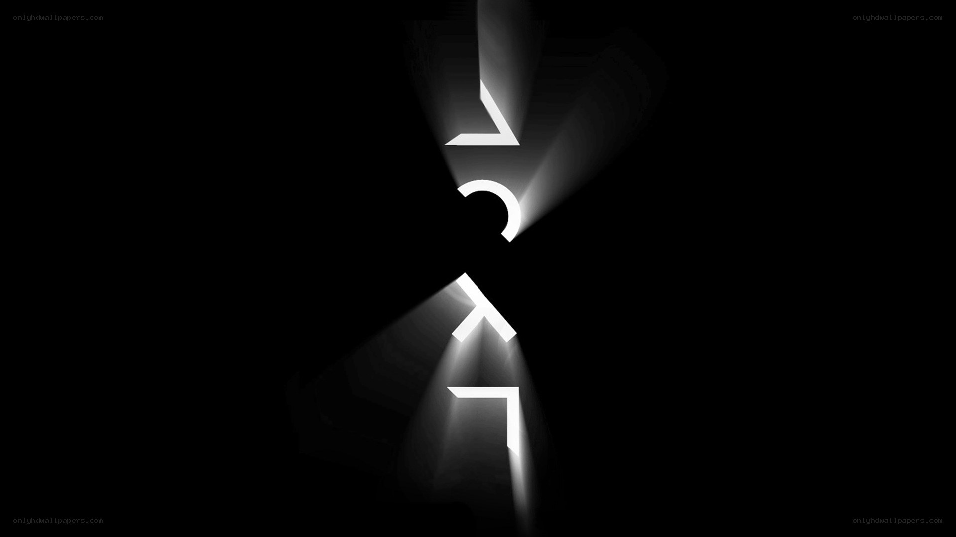 abstract light beam design