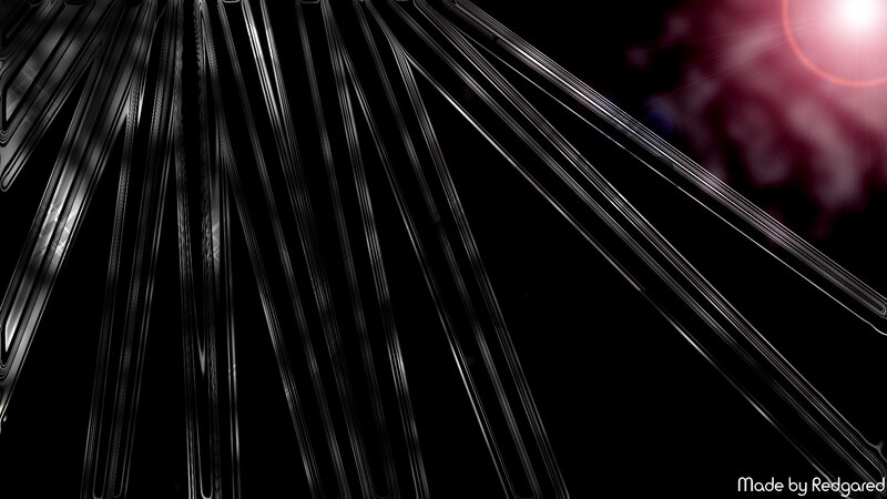 Abstract Light Beams — Black