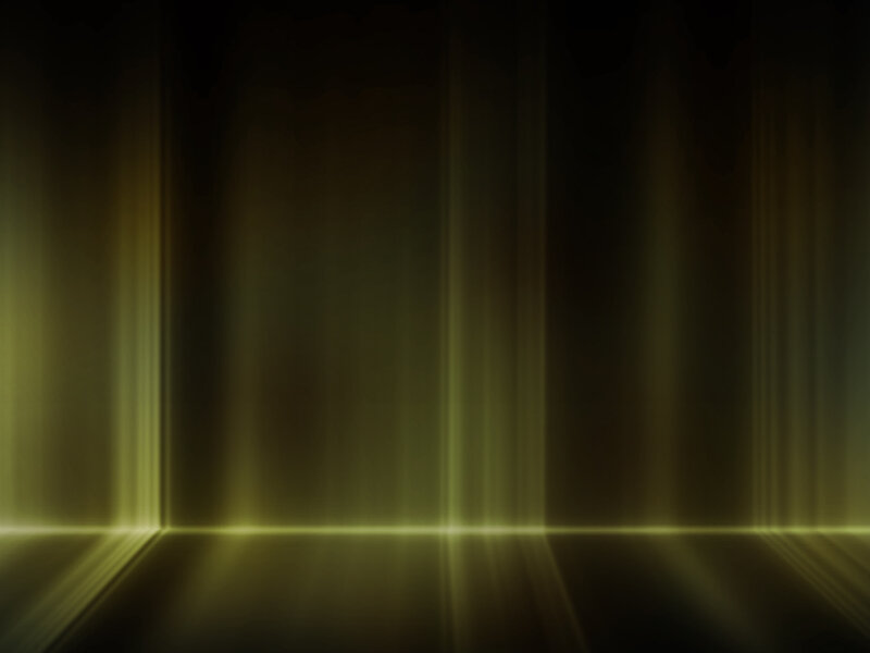 Abstract Light Beams — Yellow