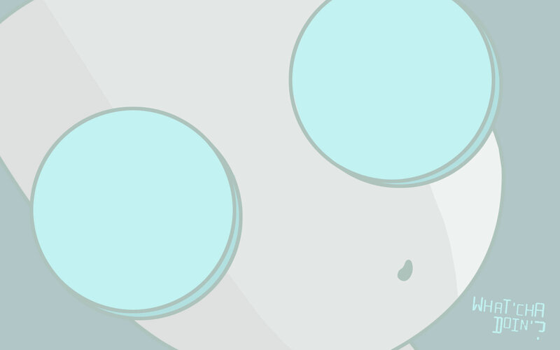 abstract light blue circles