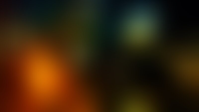 Abstract Light Blur — Orange