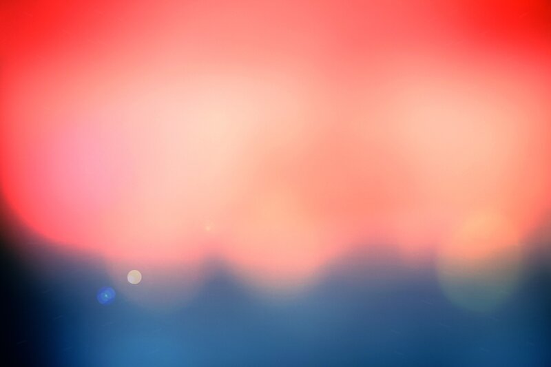 Abstract Light Blur — Red, Dreamy