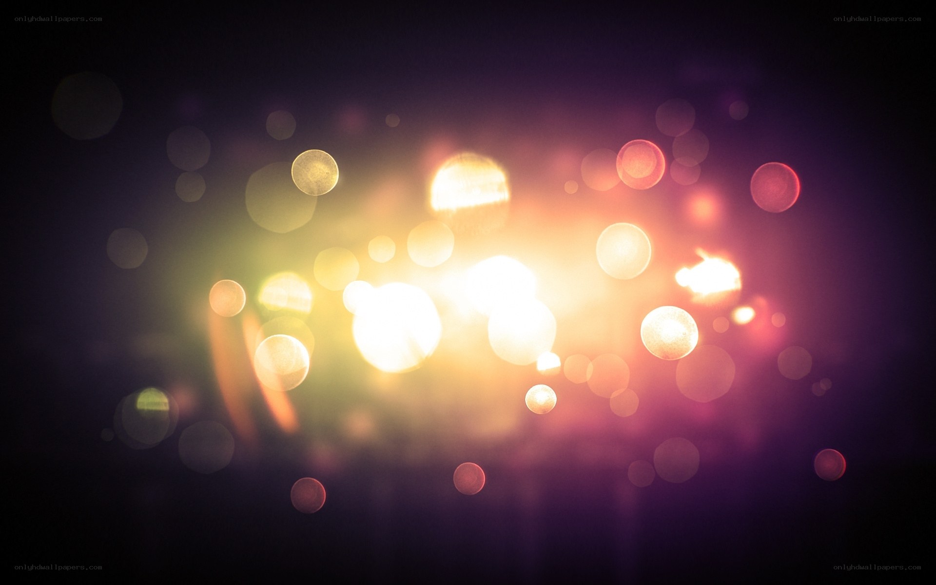 abstract light bokeh background