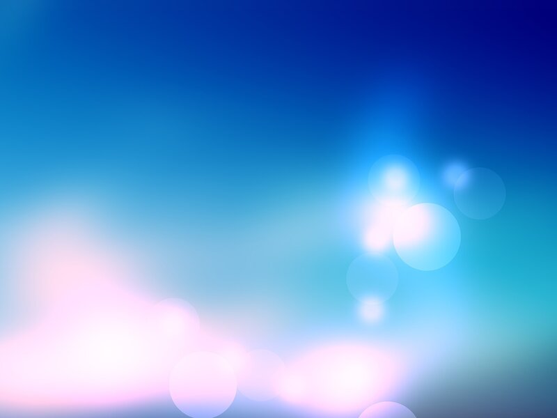 Abstract Light Bokeh — Blue, Calm, White
