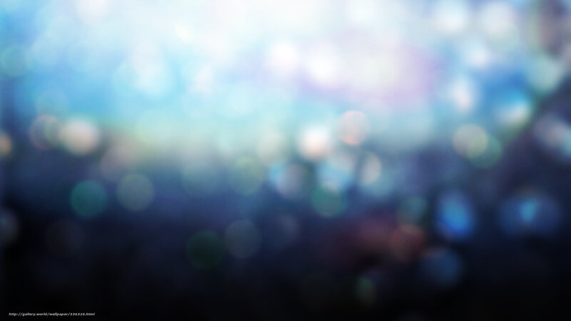 Abstract Light Bokeh — Blue, Dreamy, Blur