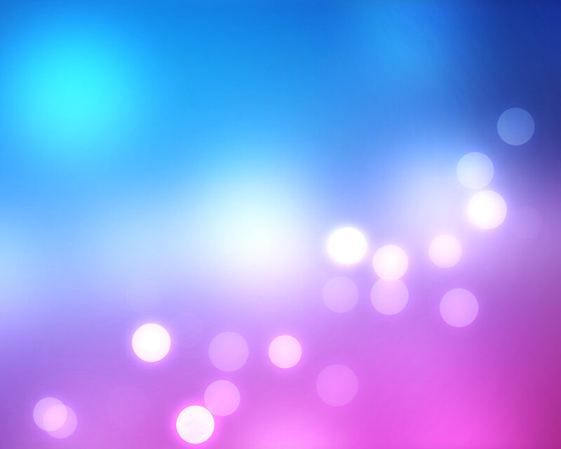 Abstract Light Bokeh — Blue, Dreamy, Bokeh Lights