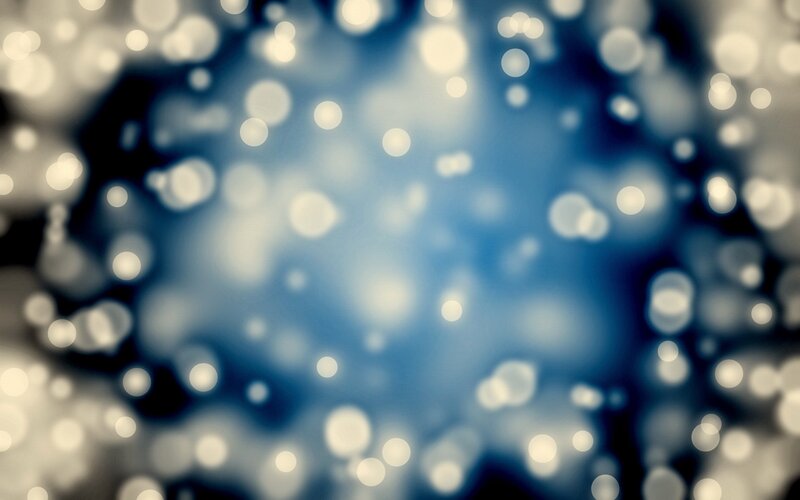 Abstract Light Bokeh — Blue, Dreamy, Lights