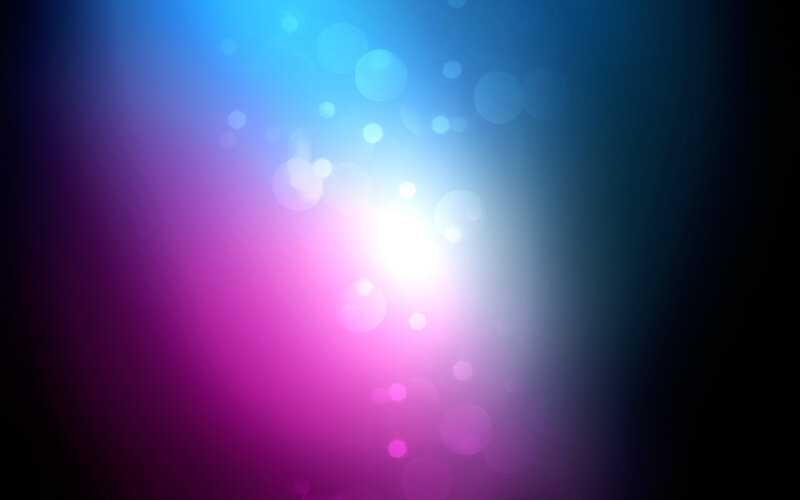 Abstract Light Bokeh — Blue, Ethereal, Color Gradient