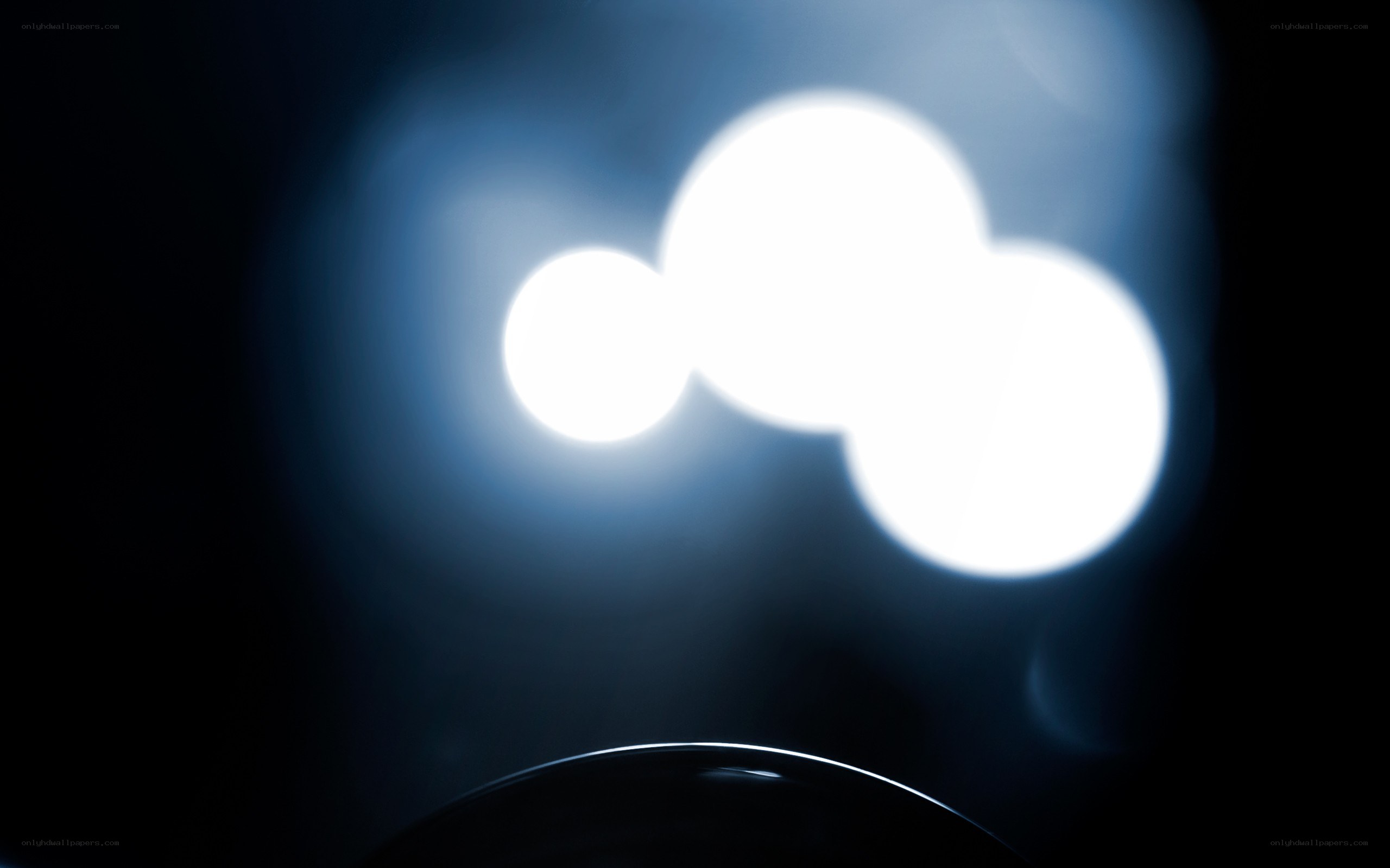 abstract light bokeh effect