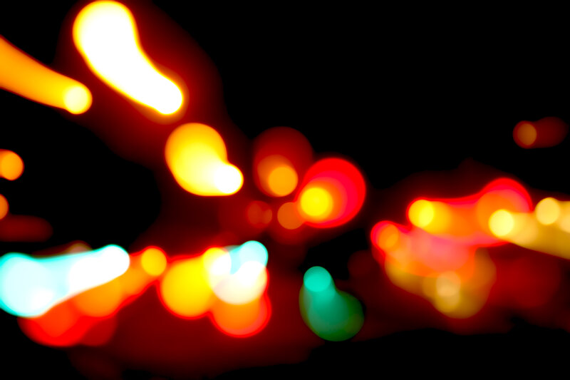abstract light bokeh patterns