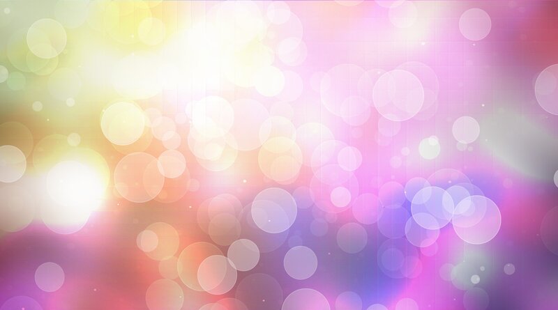 Abstract Light Bokeh — Pink, Dreamy, Color