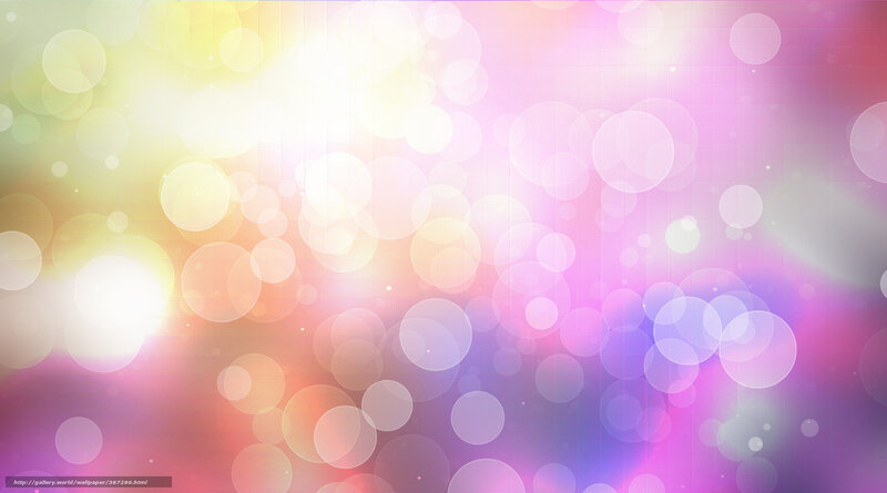 Abstract Light Bokeh — Pink, Dreamy, Digital Art
