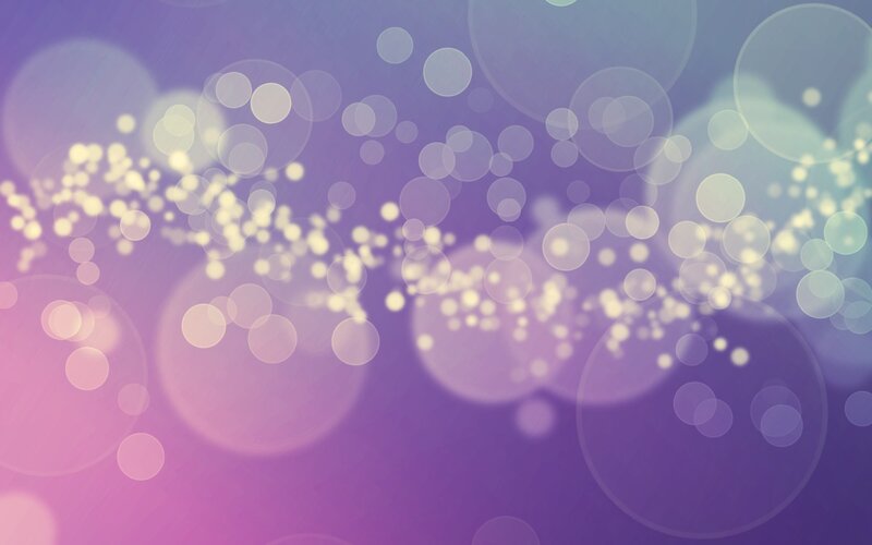Abstract Light Bokeh — Purple, Dreamy, Circles