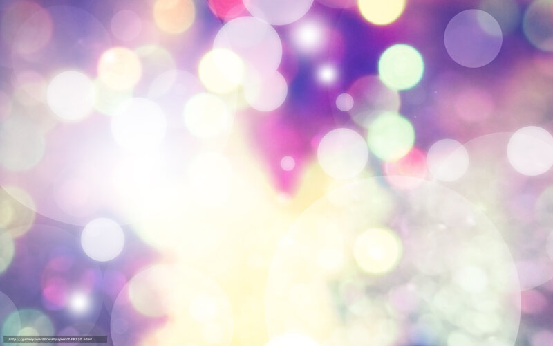 Abstract Light Bokeh — Purple, Dreamy, Lights