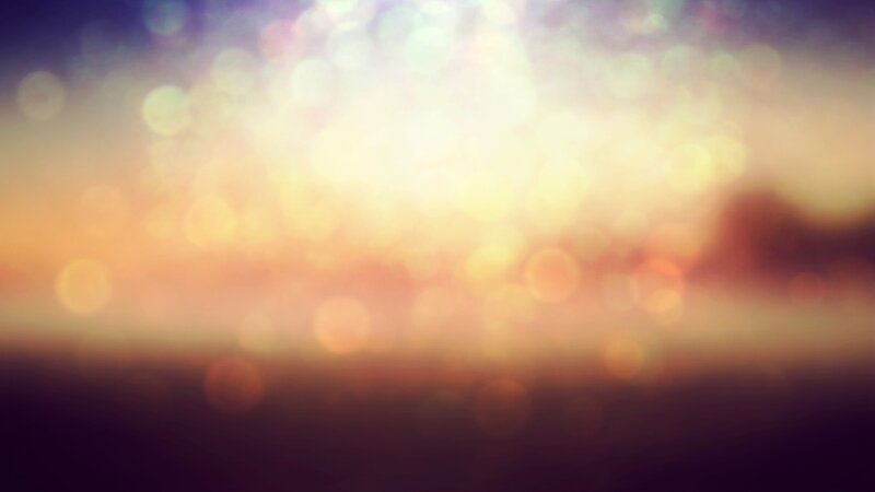 Abstract Light Bokeh — Yellow, Dreamy