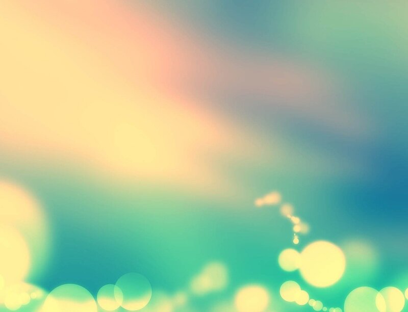 Abstract Light Bokeh — Yellow, Serene
