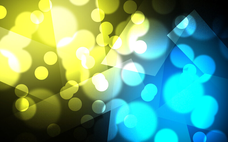 Abstract Light Bokeh — Yellow