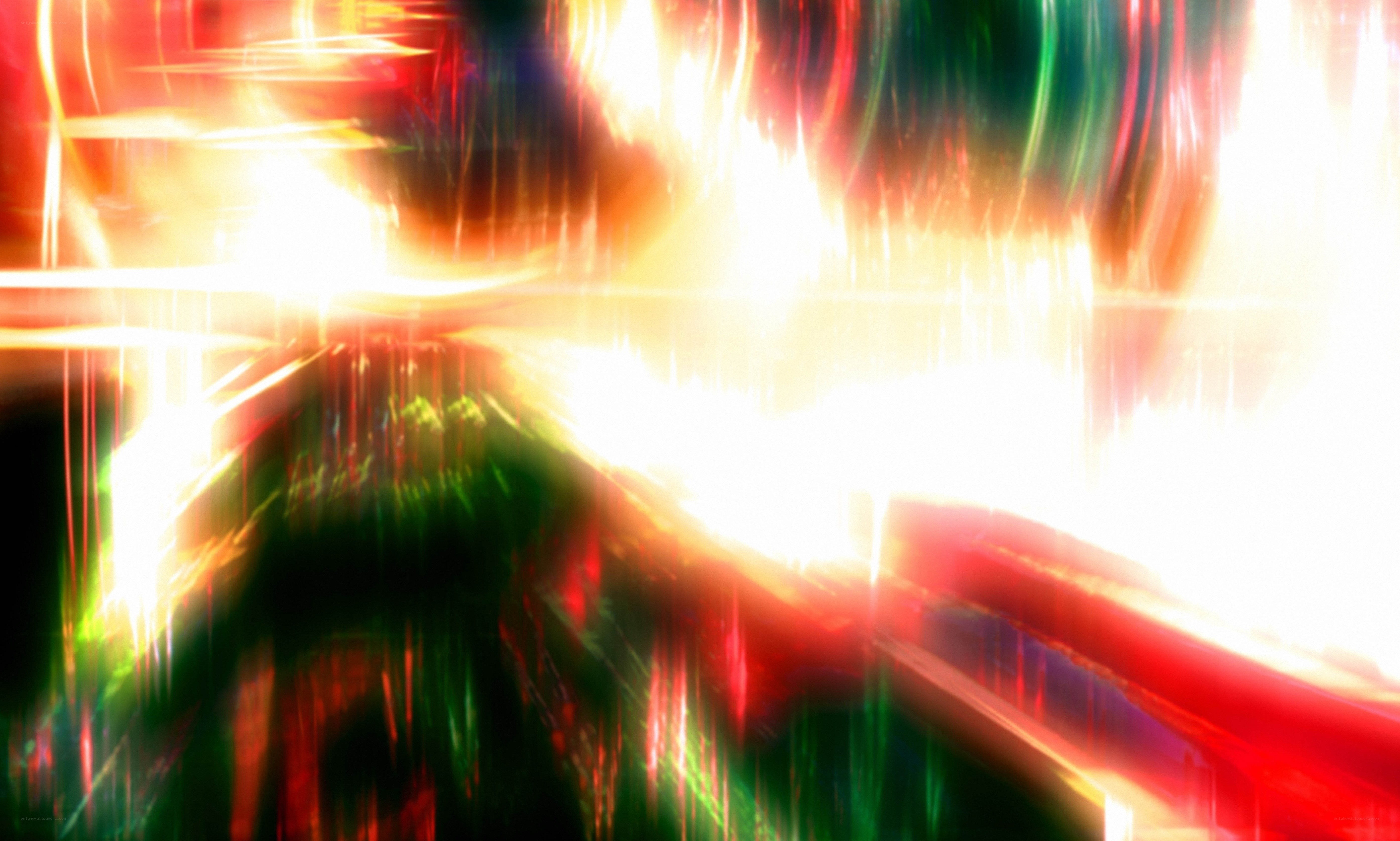 abstract light burst