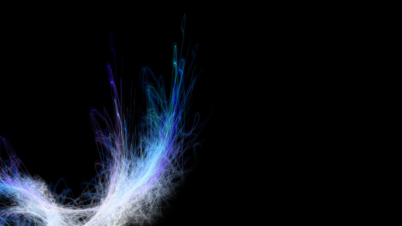 Abstract light burst