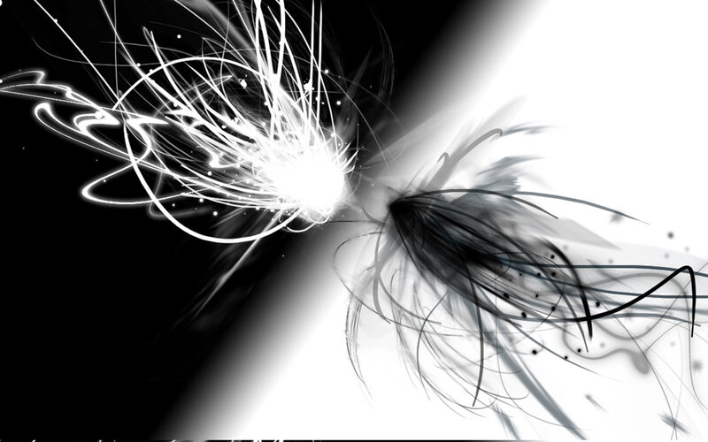 abstract light burst
